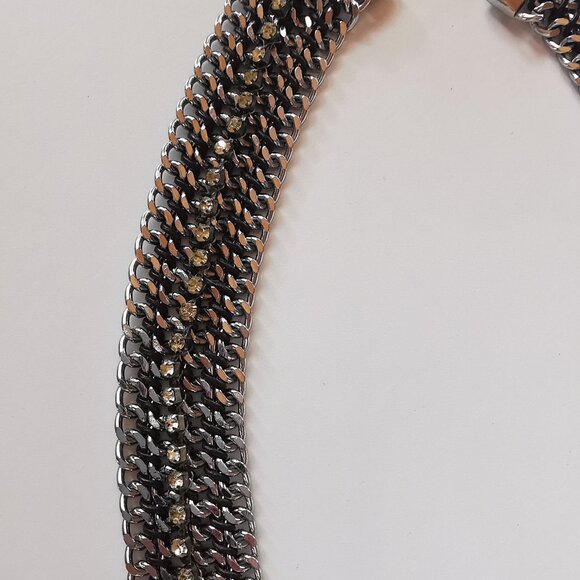 Banana Republic RARE Vintage Large Statement Necklace - Picture 2 of 13